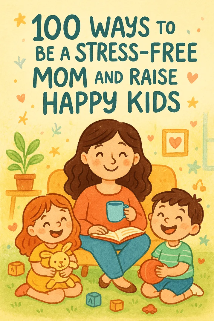 100 Ways to Be a Stress-free Mom and Raise Happy Kids